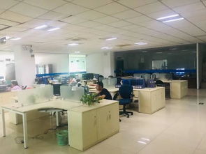 福永塘尾工业区楼上整层2500平电子厂招租