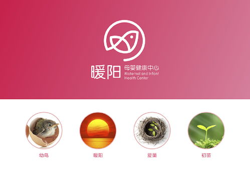 母婴品牌视觉识别设计 尾猿会月子会所LOGO与企业形象解析